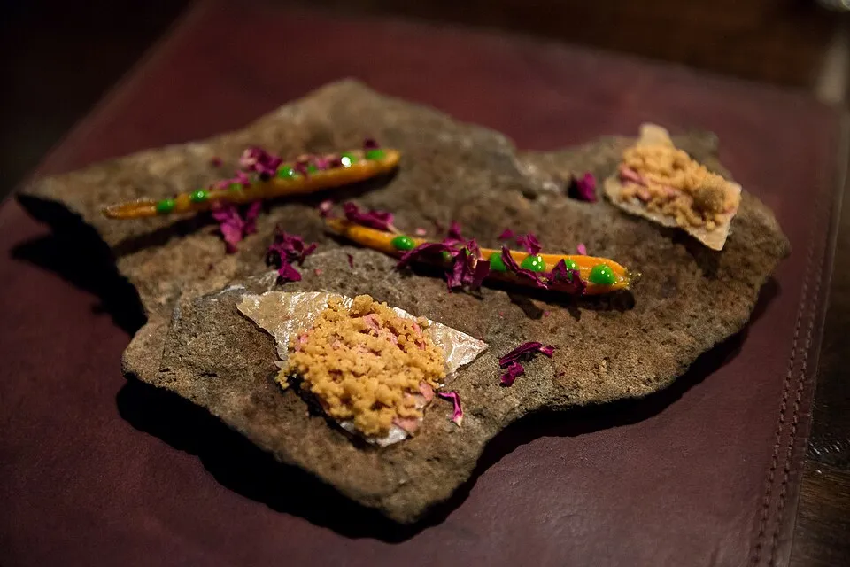 A tasting-menu course at Dill