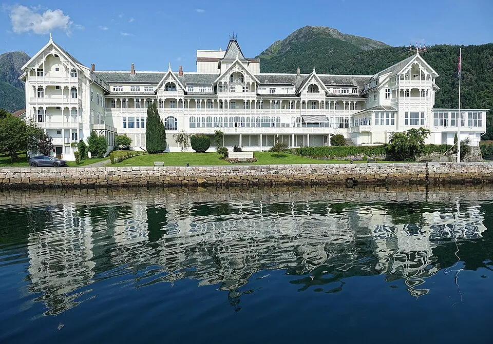 Kviknes Hotel on the Sognefjord at Balestrand