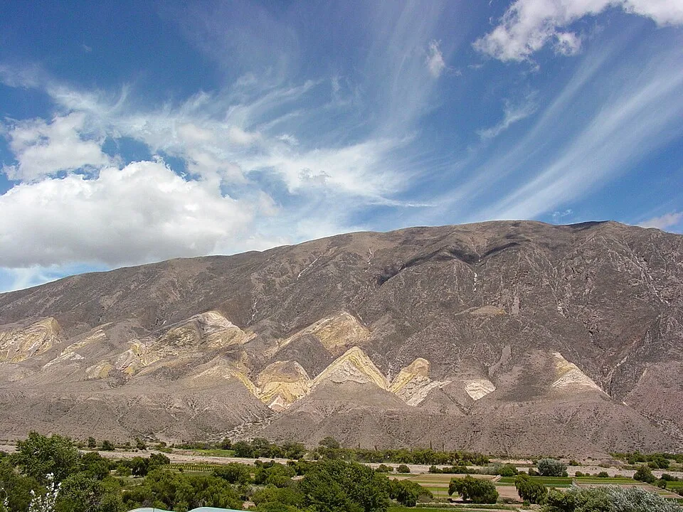 The Paleta del Pintor ridge above Maimará