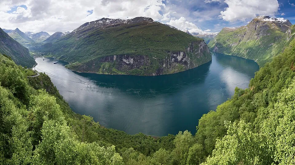 Geirangerfjord from the Ørnesvingen viewpoint