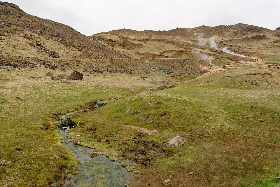 Reykjadalur Hot River