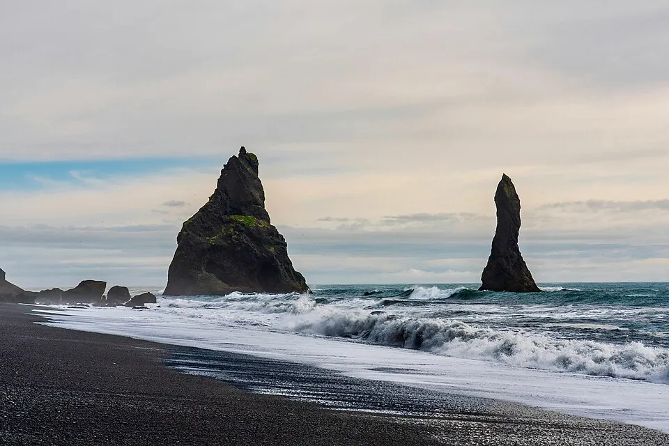 Reynisfjara black sand beach